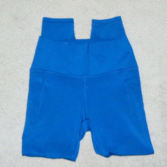 Under Armour Sz Small Blue 426 Athletic Leggings Style 1382525 - Picture 16 of 16